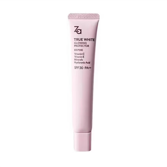 ZA True White Glowing Protector 03 Pink SPF36 PA++