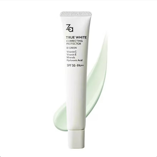 ZA True White Correcting Protector 01 Green SPF36 PA++